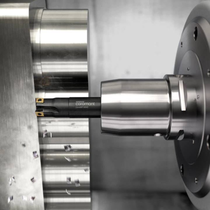 Sandvik Coromant CoroMill MS40 fres i metallbearbeiding med høypresisjon.